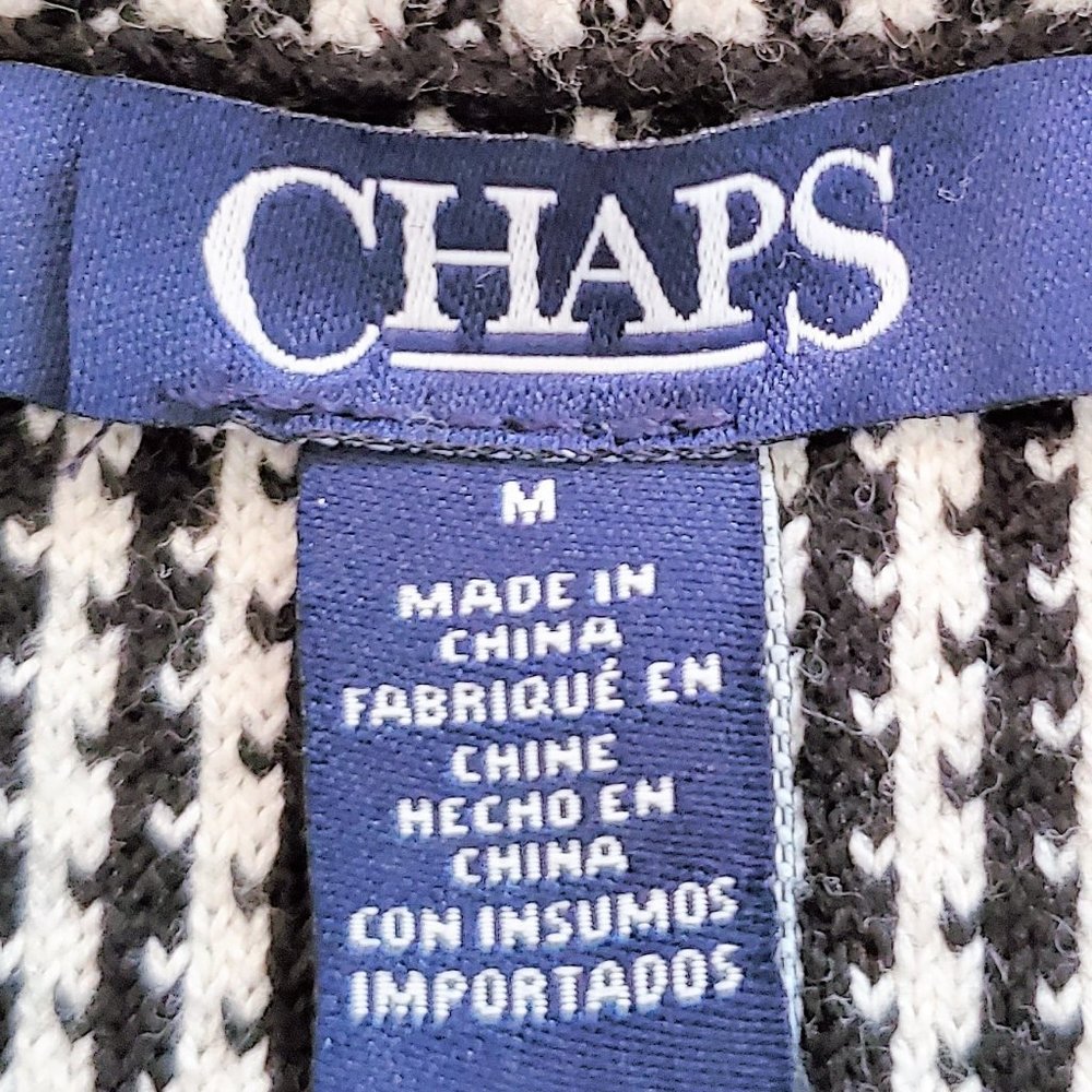 NWOT Chaps Houndstooth Skirt (Size MEDIUM) - Picture 2 of 4